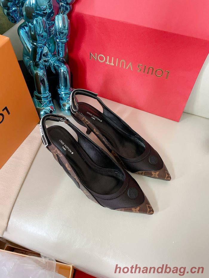 Louis Vuitton Shoes LVS00158 Heel 5.5CM