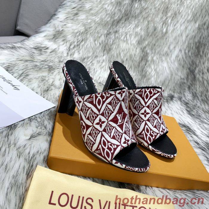 Louis Vuitton Shoes LVS00330 Heel 9CM