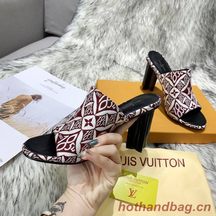 Louis Vuitton Shoes LVS00330 Heel 9CM