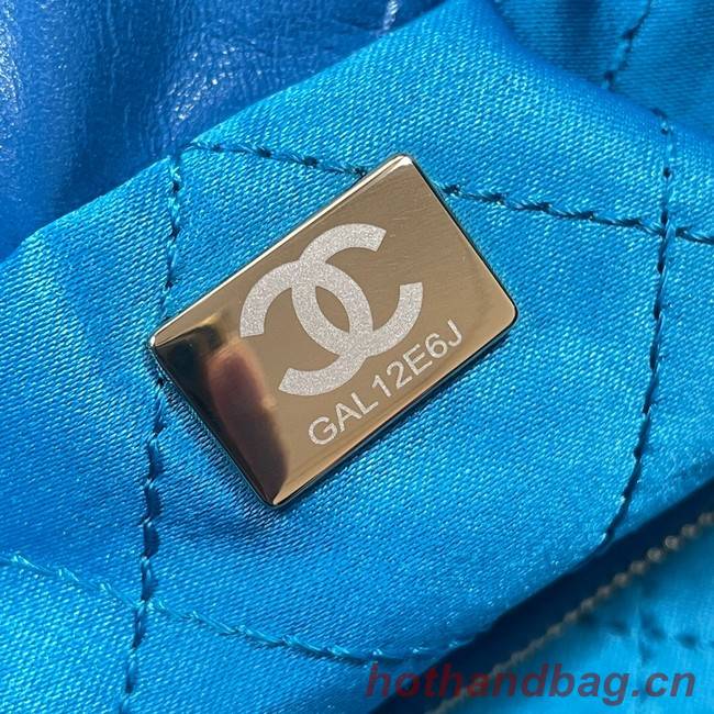 CHANEL 22 HANDBAG AS3260 blue