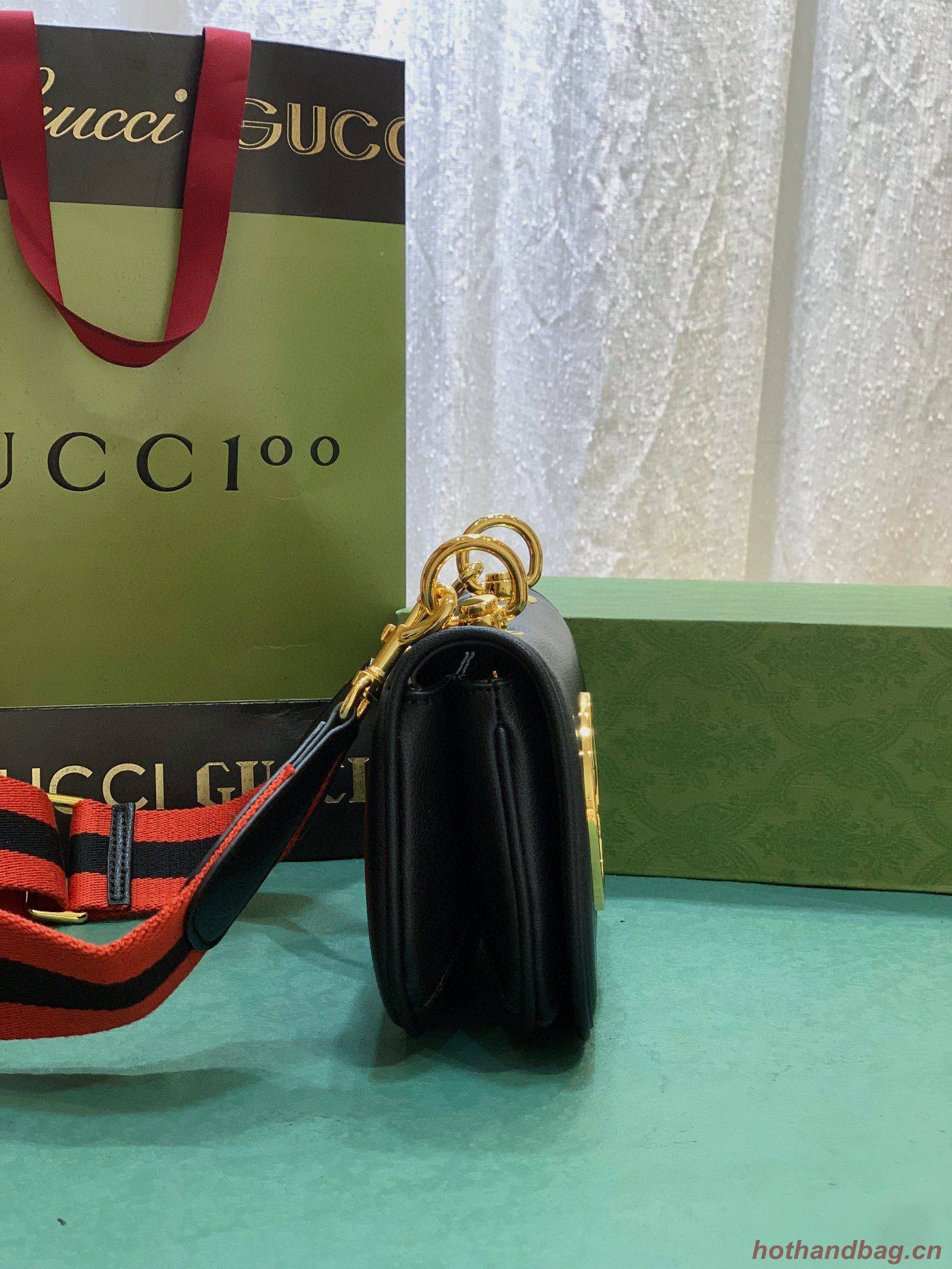 Gucci Blondie Original leahter shoulder bag 698643 black