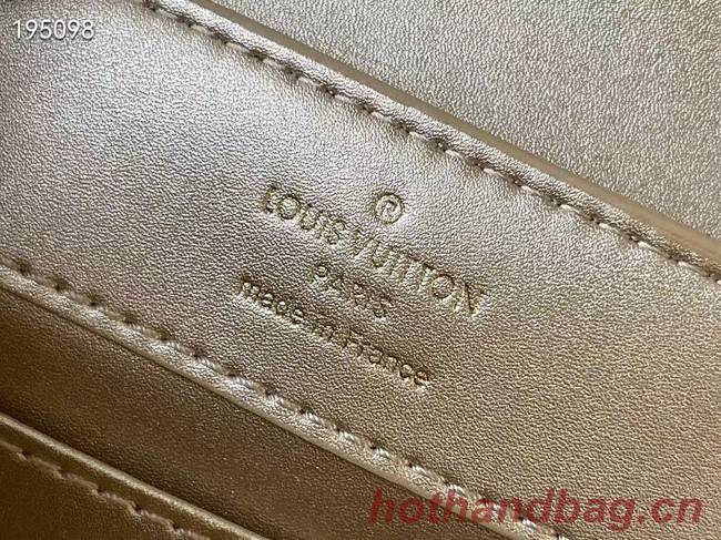 Louis Vuitton crocodile skin CAPUCINES MINI M81190 gold