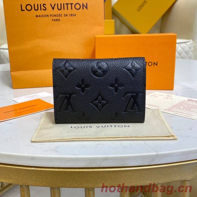 Louis Vuitton ROSALIE COIN PURSE M81520 black