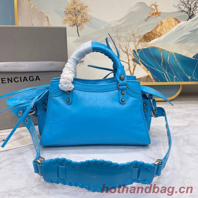 Balenciaga NEO CAGOLE XS HANDBAG 05812 blue