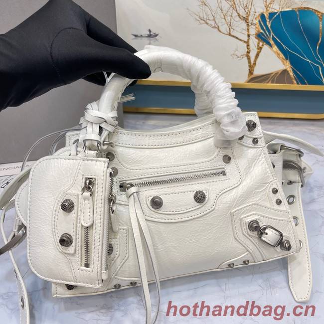 Balenciaga NEO CAGOLE XS HANDBAG 05812 white