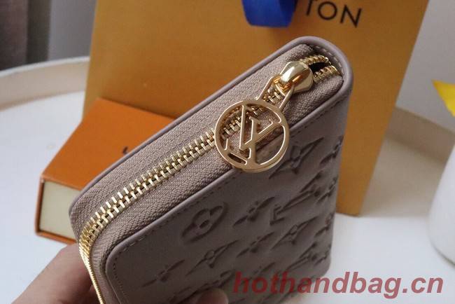 Louis Vuitton ZIPPY WALLET M81510 gray