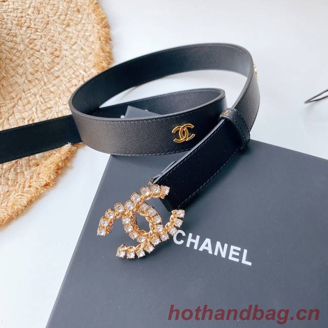 Chanel 30MM Leather Belt CH2582