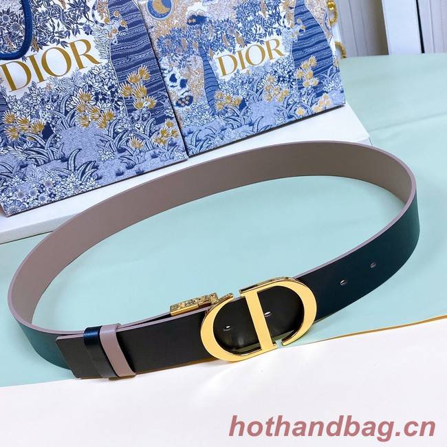 DIOR 30 MONTAIGNE REVERSIBLE BELT 35 MM B0179UWG