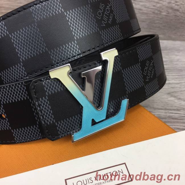 Louis Vuitton INITIALES 40MM MATTE BLACK BELT M0450S