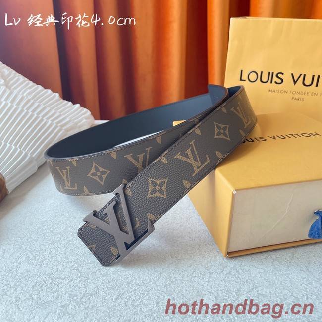 Louis Vuitton calf leather 40MM BELT M0459S