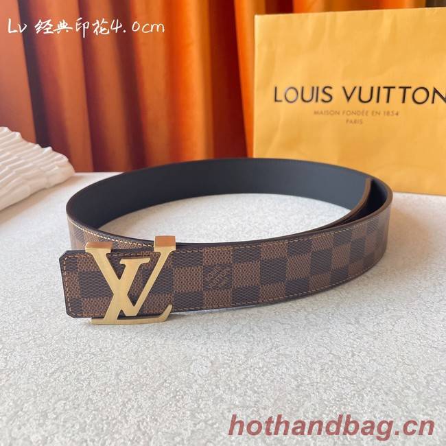 Louis Vuitton calf leather 40MM BELT M0460S