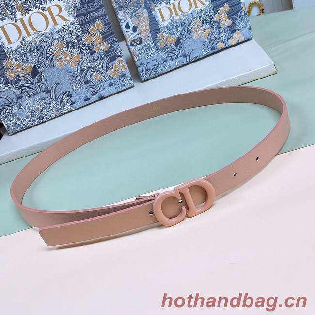 DIOR 30 MONTAIGNE REVERSIBLE BELT 20 MM Calfskin B0182UW