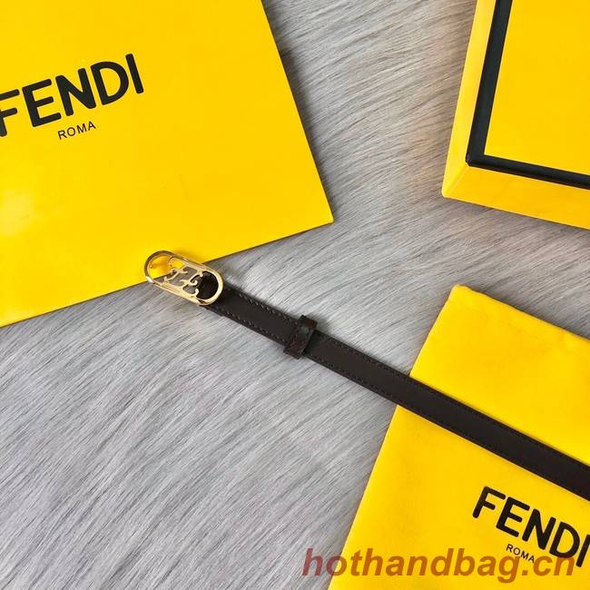 Fendi Leather Belt 15MM 2763