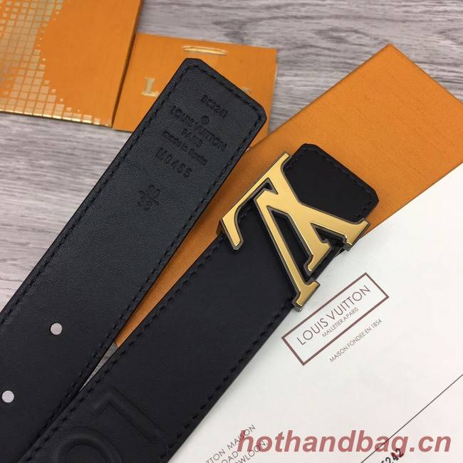 Louis Vuitton calf leather 35MM BELT M0466S