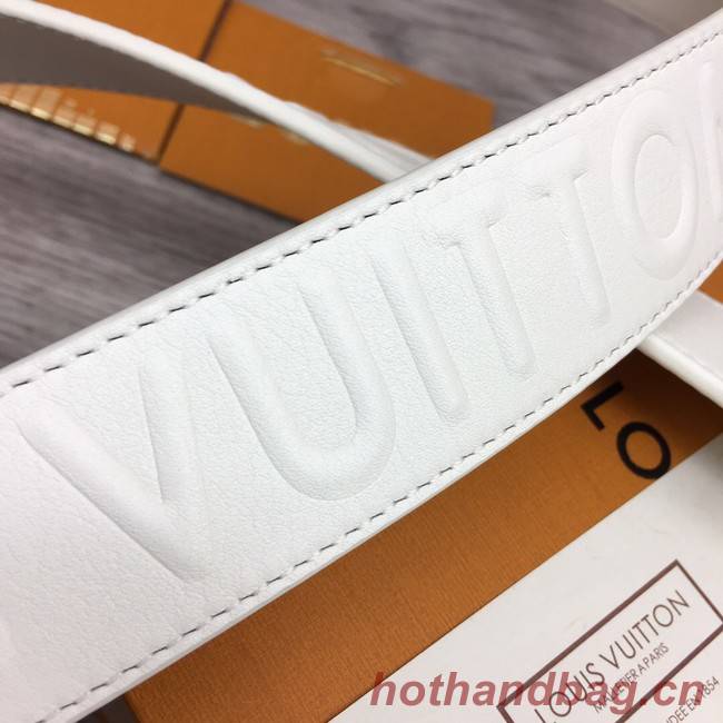 Louis Vuitton calf leather 35MM BELT M0467S