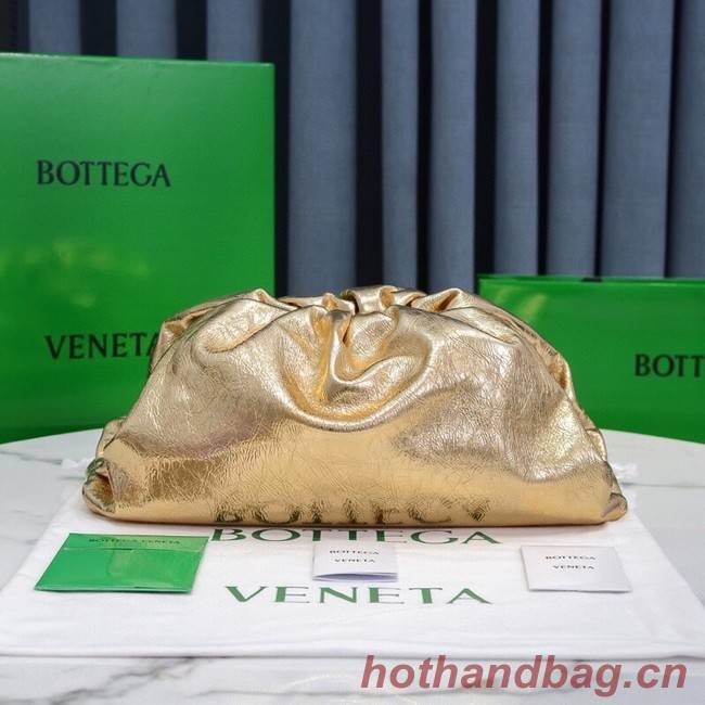 Bottega Veneta Leather clutch 576227 gold