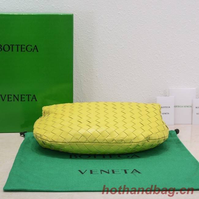 Bottega Veneta Teen Jodie 690225 Glittering green