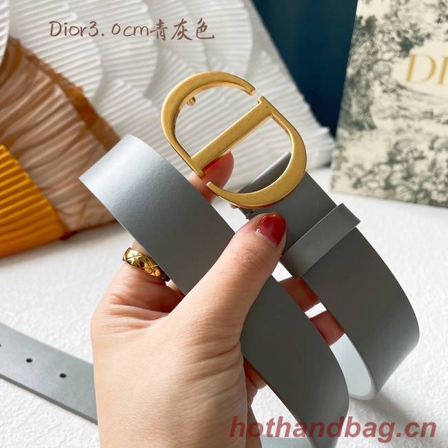 Dior Leather Belt 30MM 2791