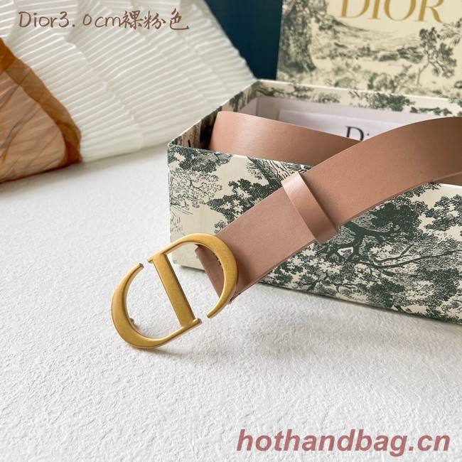 Dior Leather Belt 30MM 2792