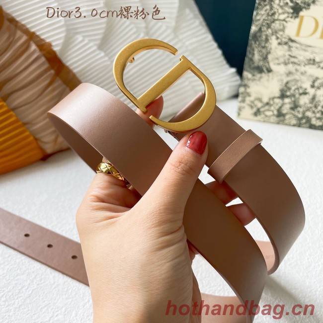 Dior Leather Belt 30MM 2792