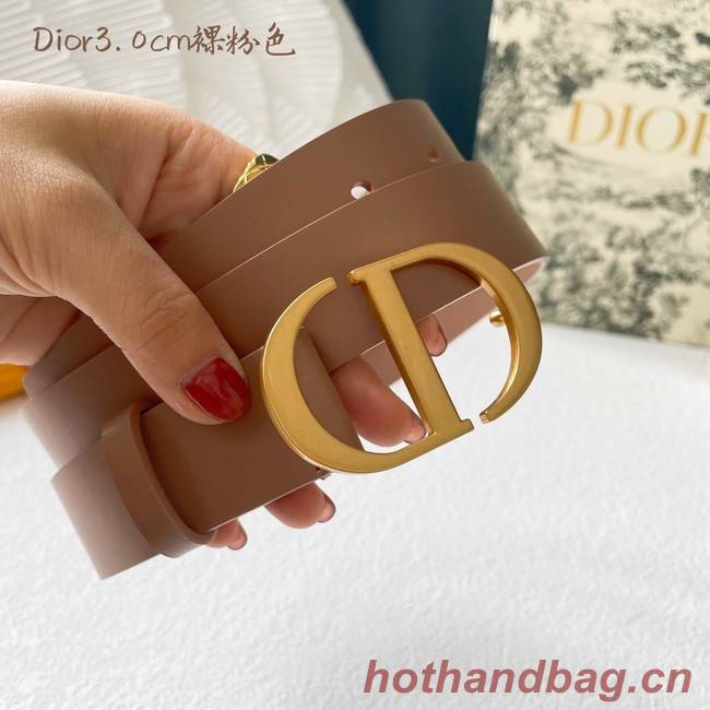 Dior Leather Belt 30MM 2792