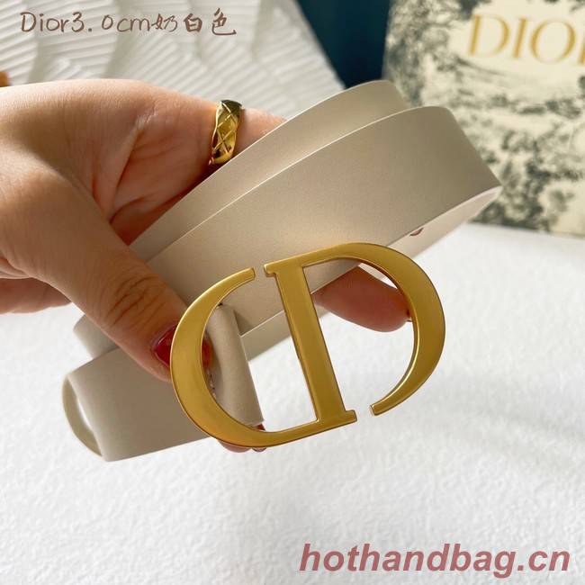 Dior Leather Belt 30MM 2794