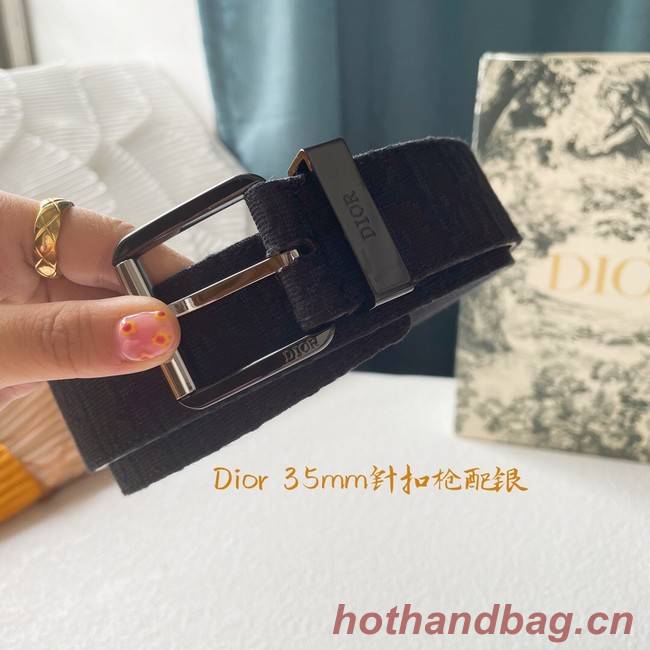 Dior calf leather 35MM BELT 2802