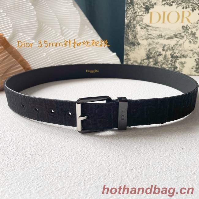 Dior calf leather 35MM BELT 2802