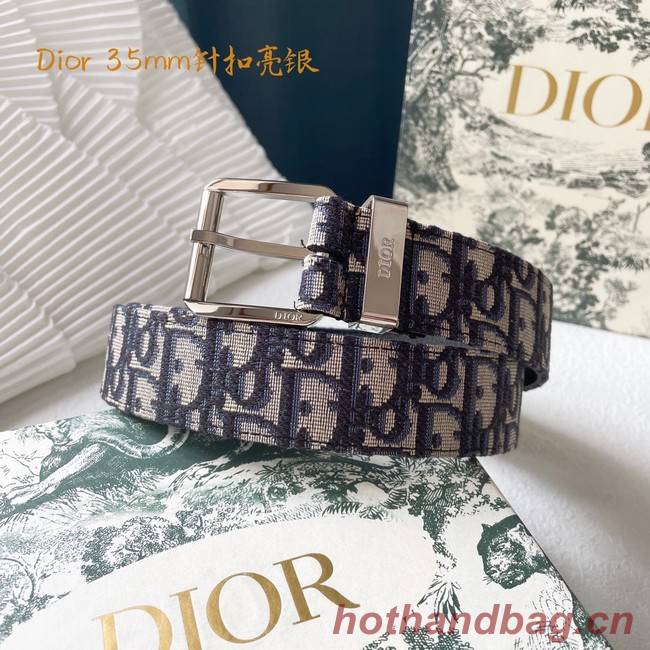 Dior calf leather 35MM BELT 2804