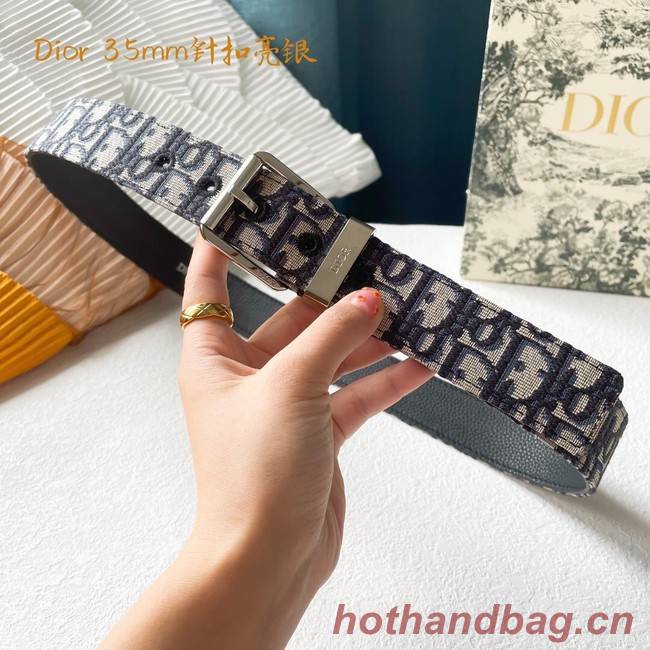 Dior calf leather 35MM BELT 2804