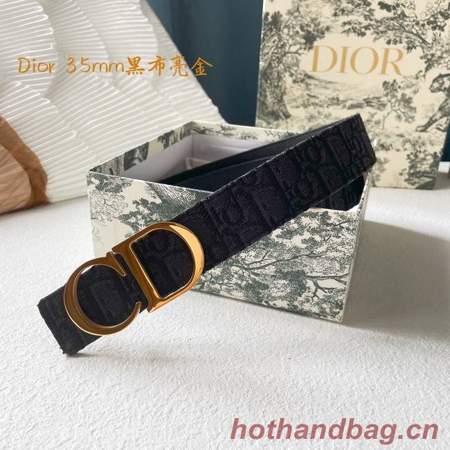 Dior calf leather 35MM BELT 2805