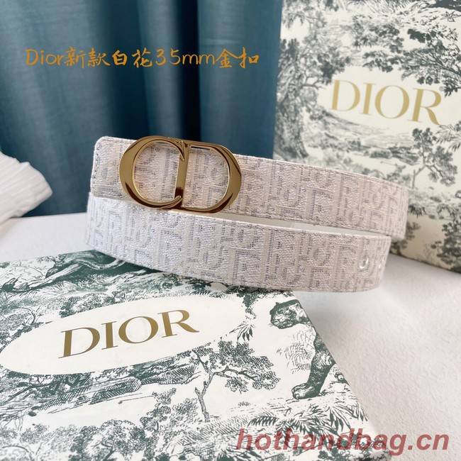 Dior calf leather 35MM BELT 2809