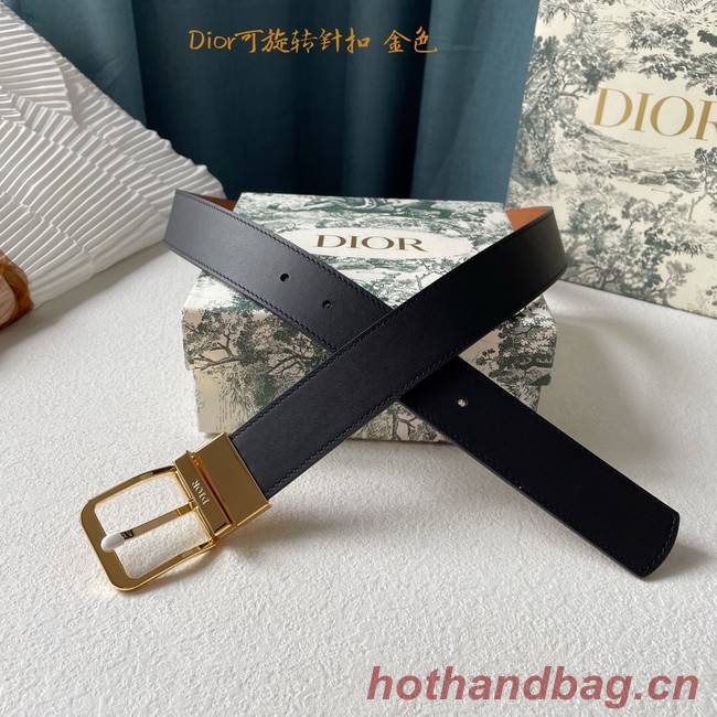 Dior calf leather 35MM BELT 2812