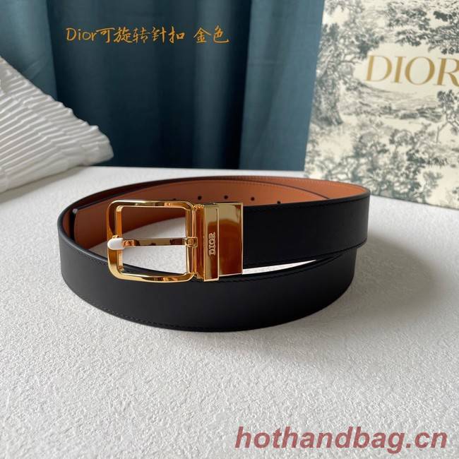 Dior calf leather 35MM BELT 2812