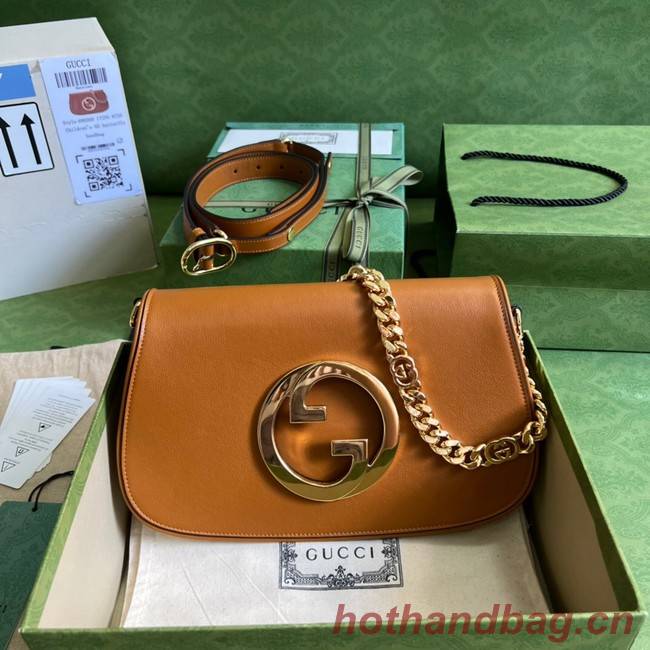 Gucci Blondie shoulder bag 699268 Light brown