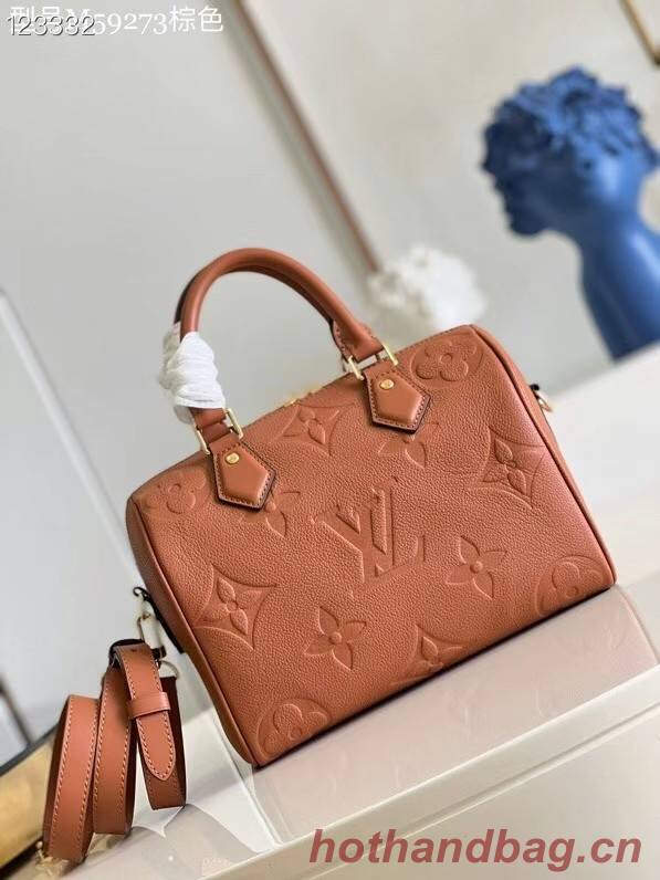 Louis Vuitton SPEEDY BANDOULIERE 25 M46136 Cognac Brown