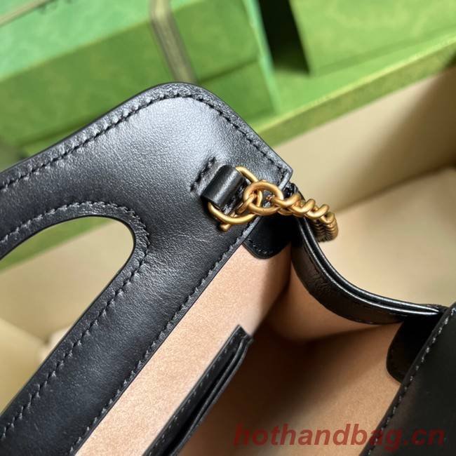 Gucci GG Marmont top handle mini bag 699756 black