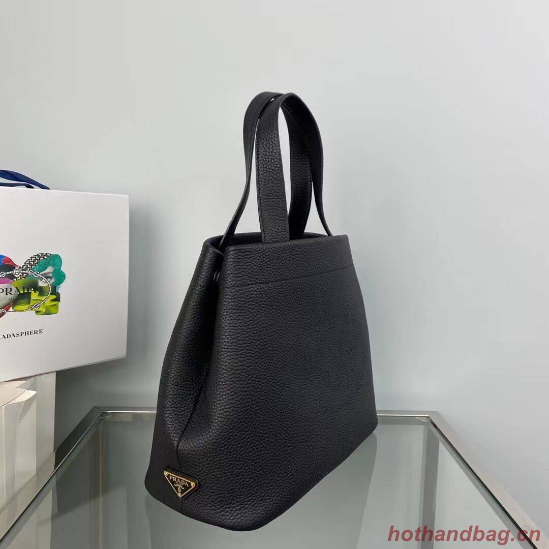 Prada leather tote bag 1AG833 black