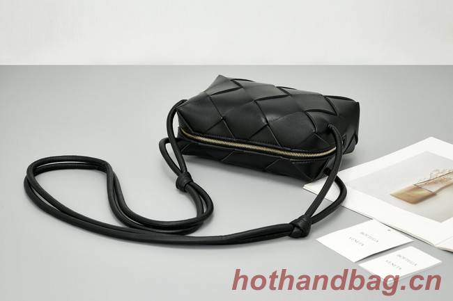 Bottega Veneta Small Cassette Camera Bag 709417 Black