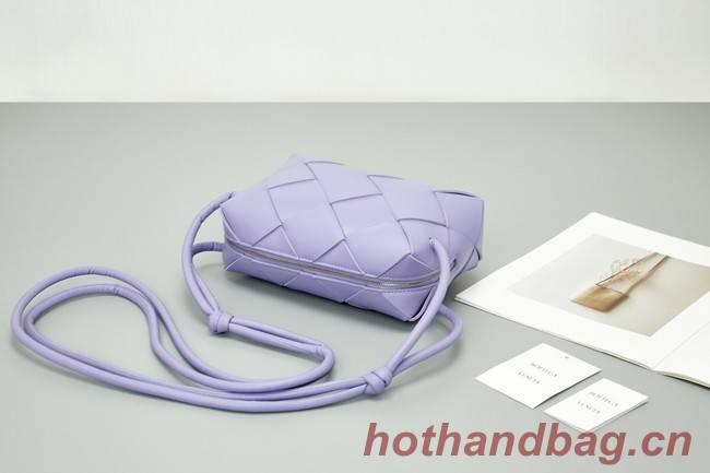 Bottega Veneta Small Cassette Camera Bag 709417 Wisteria