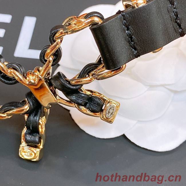 Chanel 15MM Leather Belt 7095-5