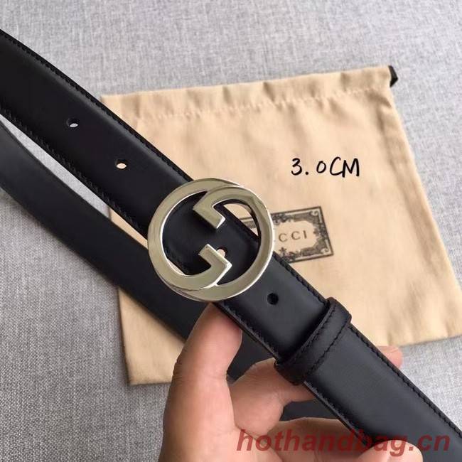 Gucci Blondie 30MM leather belt 703148-5