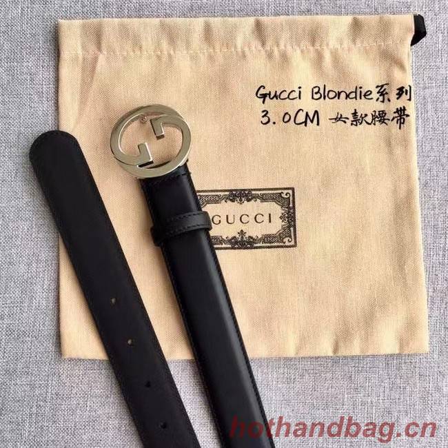 Gucci Blondie 30MM leather belt 703148-5