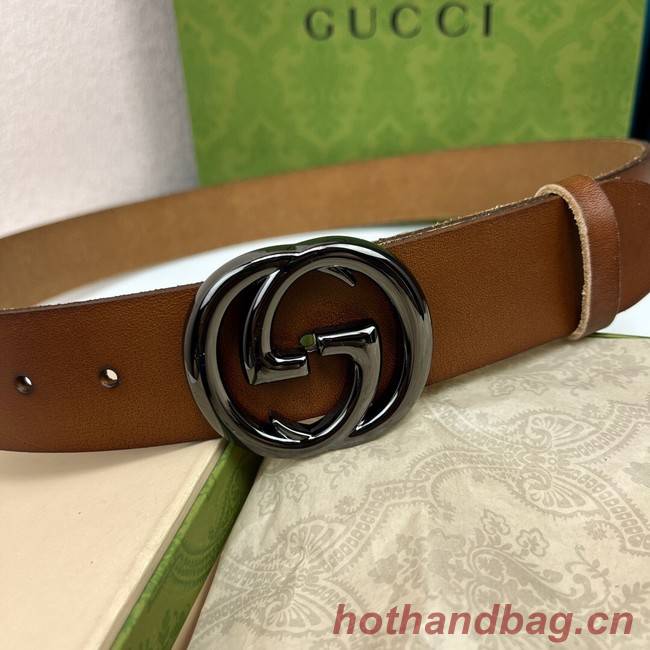 Gucci Blondie 40MM leather belt 709952-1