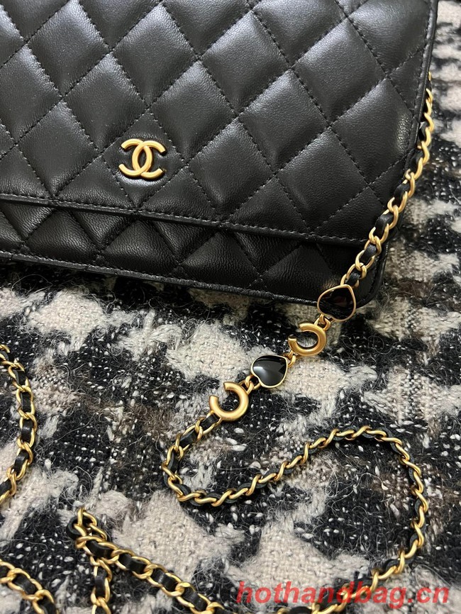 Chanel WALLET ON CHAIN AP3035 black