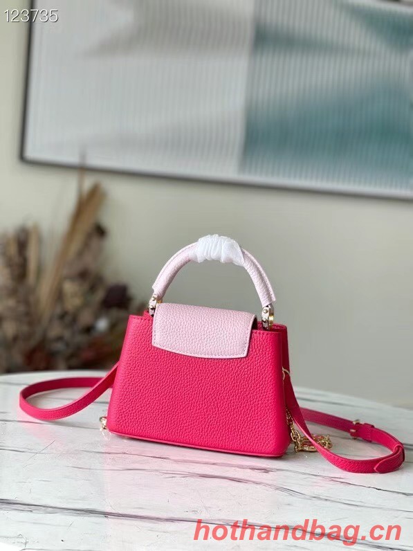 Louis Vuitton CAPUCINES MINI M20708 rose&pink