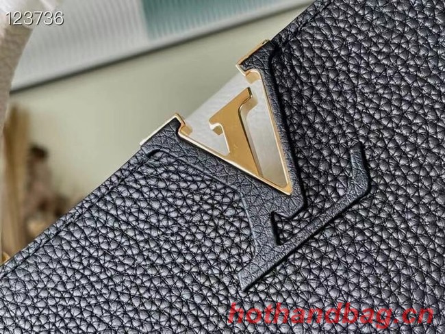 Louis Vuitton CAPUCINES MM M59872 Black&white