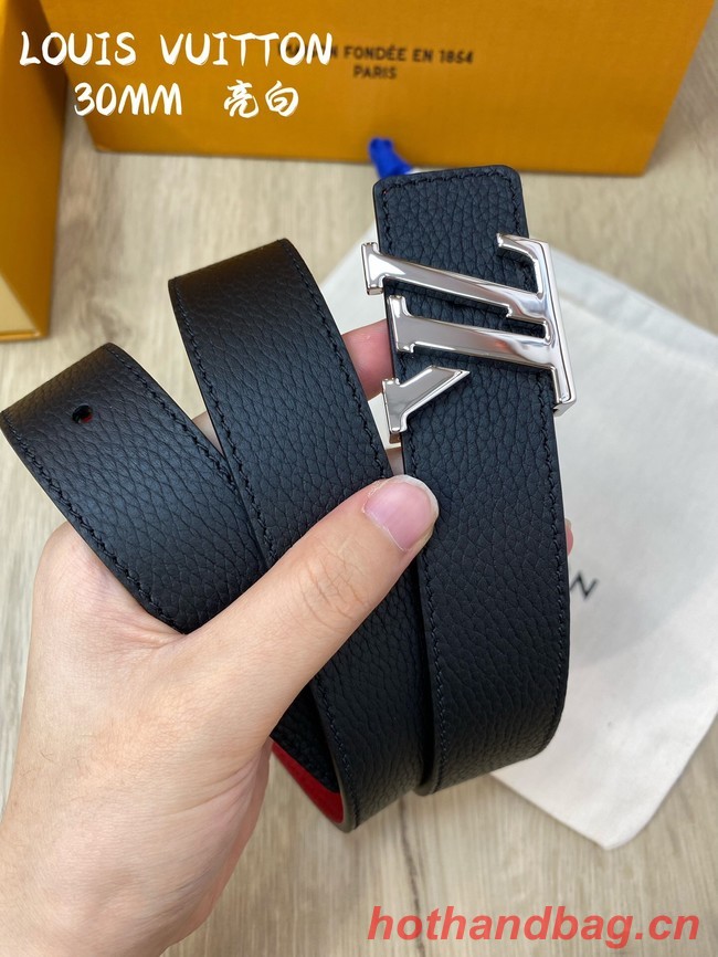 Louis Vuitton 30MM Leather Belt 7097-3