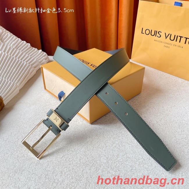 Louis Vuitton 35MM Leather Belt 7098-5