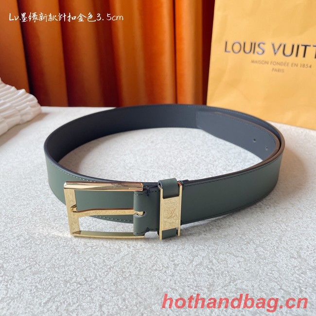 Louis Vuitton 35MM Leather Belt 7098-5